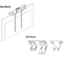 Poly Studio X30/X32/V12 VESA and Wall Mount 875L6AA