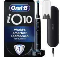 Oral-B Electric Toothbrush | iO10 Series | Rechargeable | For adults | Number of brush heads included 1 | Number of teeth brushing modes 7 | Cosmic Black Booster