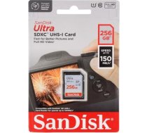 Sandisk Ultra SDXC 256GB UHS-I Card (SDSDUNC-256G-GN6IN) 140MB/s