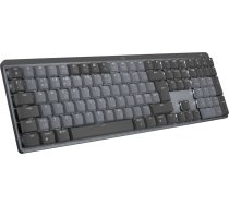 Logitech - MX Mechanical Wireless Illuminated Keyboard - Nordic - Clicky Switch