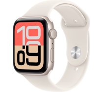 Apple Watch SE (3nd generation) SE 3 GPS 44mm Starlight Aluminium Case with Starlight Sport Band - S/M