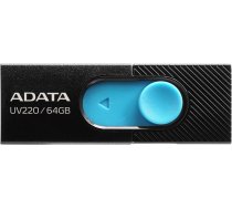Adata UV220 USB flash drive 64 GB USB Type-A 2.0 Black, Blue