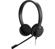 Jabra Evolve 20 Headset Wired Head-band Office/Call center USB Type-C / USB Type-A Black