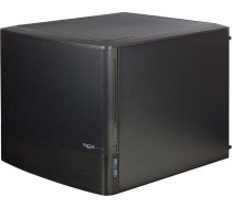 Fractal Design | NODE 804 | Side window | 2 - USB 3.0Audio in/outPower button with LED (white)HDD activity LED (white) | Black | Micro ATX | Power supply included No