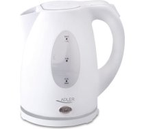 Adler | Kettle | AD 1207 | Standard | 2000 W | 1.5 L | Plastic | 360° rotational base | White