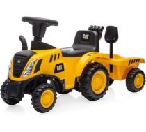 Milly Mally CAT vehicle Tractor with trailer yellow ride-on