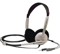 Koss | Headphones | CS100 | Wired | On-Ear | Microphone | Black/Gold