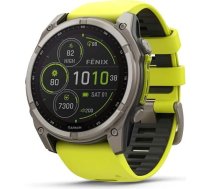 Garmin fenix 8 3.56 cm (1.4") 51 mm Digital 280 x 280 pixels Touchscreen Titanium Wi-Fi GPS (satellite)