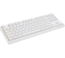 Genesis | THOR 404 TKL | Mechanical Gaming Keyboard | Wired | US | RGB | White | USB-A | Gateron Yellow Pro