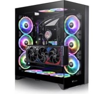 Thermaltake PC case CTE E600 MX Tempered Glass, glass side - black