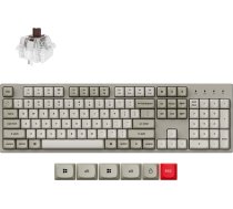 Keychron C2 Pro 8K - US Layout - Hot-Swappable Gateron Brown - Retro Keyboard / C2PX-M3