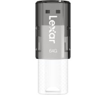 Lexar | Flash drive | JumpDrive S60 | 64 GB | USB 2.0 | Black/Teal