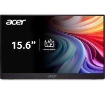 Acer | PM161Q B1bmiuux | 15.6 " | IPS | FHD | 16:9 | 60 Hz | 4 ms | 1920 x 1080 pixels | 250 cd/m² | HDMI ports quantity 1 | Black | Warranty 24 month(s)