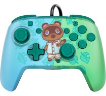 PDP Nintendo Switch Faceoff Deluxe Controller + Audio - Animal Crossing