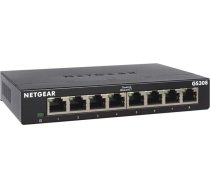 Netgear GS308-300PES network switch Unmanaged L2 Gigabit Ethernet (10/100/1000) Black