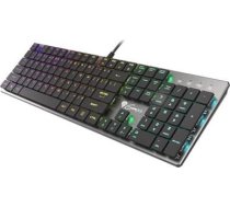 Genesis Thor 420 RGB keyboard Gaming USB QWERTY US International Silver