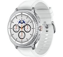 Samsung Galaxy Watch 8 Classic 3.3 cm (1.3") AMOLED 46 mm Digital 438 x 438 pixels Touchscreen Silver Wi-Fi GPS (satellite)