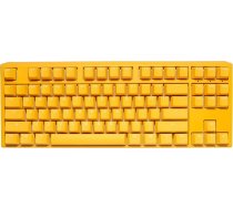 Ducky One 3 Yellow TKL keyboard Gaming USB German