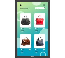 Philips 3000 series 32BDL3751T/00 Signage Display Interactive flat panel 80 cm (31.5") LCD Wi-Fi 350 cd/m² Full HD Black Touchscreen Built-in processor Android 24/7