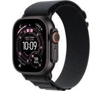 Apple Watch Ultra 3 GPS + Cellular 49mm Black Titanium Case with Black Alpine Loop - Medium