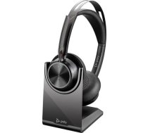 Poly Voyager Focus 2 USB-C-C Headset +USB-C/A Adapter +Charging Stand 9T9J5AA