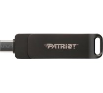 Patriot Memory Flashdrive PATRIOT Rage R550 32GB 100 MB/S USB A+C Swivel Design (PE32GR550DSAD) Black