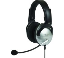 Koss | Headphones | SB45 | Wired | On-Ear | Microphone | Noise canceling | Silver/Black