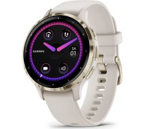 Garmin Venu 3S 3.05 cm (1.2") AMOLED 41 mm Digital 390 x 390 pixels Touchscreen Gold, Ivory Wi-Fi GPS (satellite)
