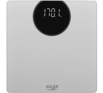 Adler | Bathroom scale | AD 8175 | Maximum weight (capacity) 180 kg | Accuracy 100 g | Silver