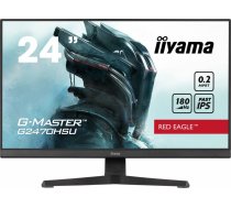 Iiyama G-MASTER Unleash your full gaming potential with the Fast IPS G2470HSU Red Eagle