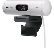 Logitech - Brio 500 Full HD Webcam USB-C OFF-WHITE