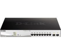 D-Link DGS-1210-10MP Managed L2 Gigabit Ethernet (10/100/1000) Power over Ethernet (PoE) Black, Grey