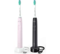 Philips | Sonicare Electric Toothbrush | HX3675/15 | Rechargeable | For adults | Number of brush heads included 2 | Number of teeth brushing modes 1 | Sonic technology | Black/Pink
