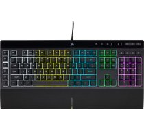 Corsair K55 RGB PRO keyboard Gaming USB QWERTZ German Black