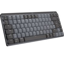 Logitech - MX Compact Mechanical Wireless Illuminated Keyboard - Nordic - Clicky Switch