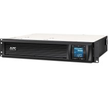 Schneider Electric APC Smart-UPS C, Rackmount 2U, 4x IEC C13 outlets, SmartConnect port, USB and serial communication, AVR, graphic LCD | SMC1000I-2UC | 1000 VA | 600 W | 230 V