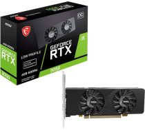 MSI GEFORCE RTX 3050 LP E 6G OC graphics card NVIDIA 6 GB GDDR6