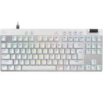 Logitech G PRO X TKL Rapid keyboard Gaming USB QWERTY US International White
