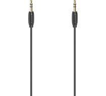 Hama 00205263 Audio Cable, 3.5mm Jack Plug - Plug Stereo Gold-Plated Ultra-thin 3m