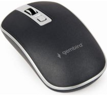 Gembird | Optical USB mouse | MUS-4B-06-BS | Optical mouse | Black/Silver