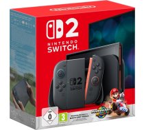 Nintendo Switch 2 + Mario Kart World portable game console 20.1 cm (7.9") 256 GB Touchscreen Wi-Fi Black