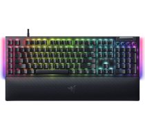 Razer | BlackWidow V4 | Gaming keyboard | Wired | Cyrillic | Black | Yellow Switch