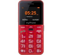 Myphone | Halo Easy | Red | 1.77 " | TFT | 24 MB | 32 MB | Single SIM | Bluetooth | Main camera resolution 0.3 MP | 1000 mAh
