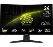 MSI MAG 242C computer monitor 59.9 cm (23.6") 1920 x 1080 pixels Full HD LCD Black