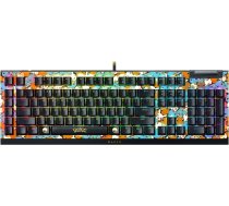 Razer BlackWidow V4 X | Mechanical Gaming Keyboard | Wired | US | Pokémon Edition | Razer Green Mechanical Switches (Clicky)