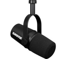 Shure | Podcast Microphone | MV7X | Black