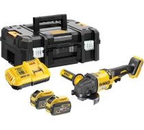 Dewalt DCG418X2-QW angle grinder 125mm 54V FV 2x9Ah Black, Yellow