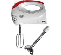 Adler | AD 4212 | Mixer | Hand Mixer | 300 W | Number of speeds 5 | Turbo mode | White