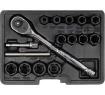 Yato YT-05897 screw/bolt extractor 16 pc(s)