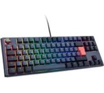 Ducky One 3 Cosmic Blue TKL Gaming Tastatur, RGB LED - MX-Ergo-Clear